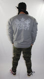 Charcoal Grey Reflective Sweatshirt
