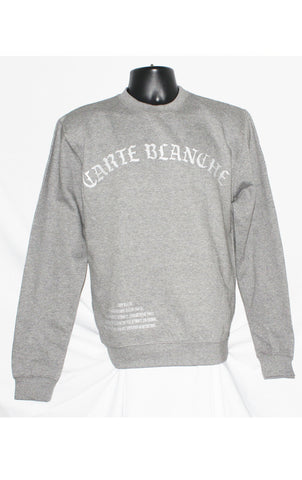 Charcoal Grey Reflective Sweatshirt