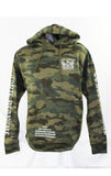 Traditional Logo-Green Reflective Camo Hoodie