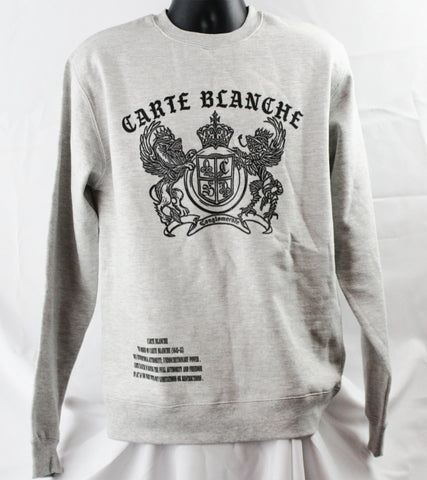 Heather Grey Traditional Sweatshirt