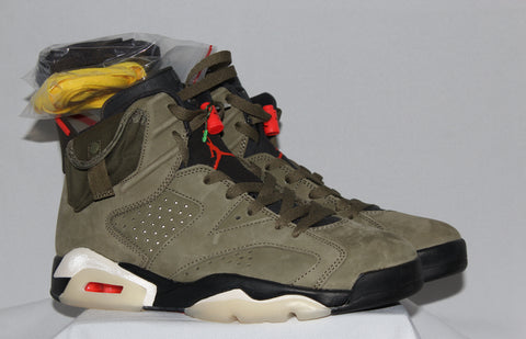 Travis Scott x Air Jordan 6 Retro GS 'Olive'