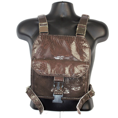 Coco Patent Leather Chest Rig
